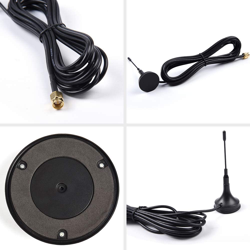 GRAND ORANGE 2PCS Magnetic Police Antenna P71 Fit Ford Crown Victoria, Fit Ford Taurus, Fit Ford Explorer, Fit Dodge Charger, Fit Chevy Impala, Fit Chevy Tahoe - Image 9