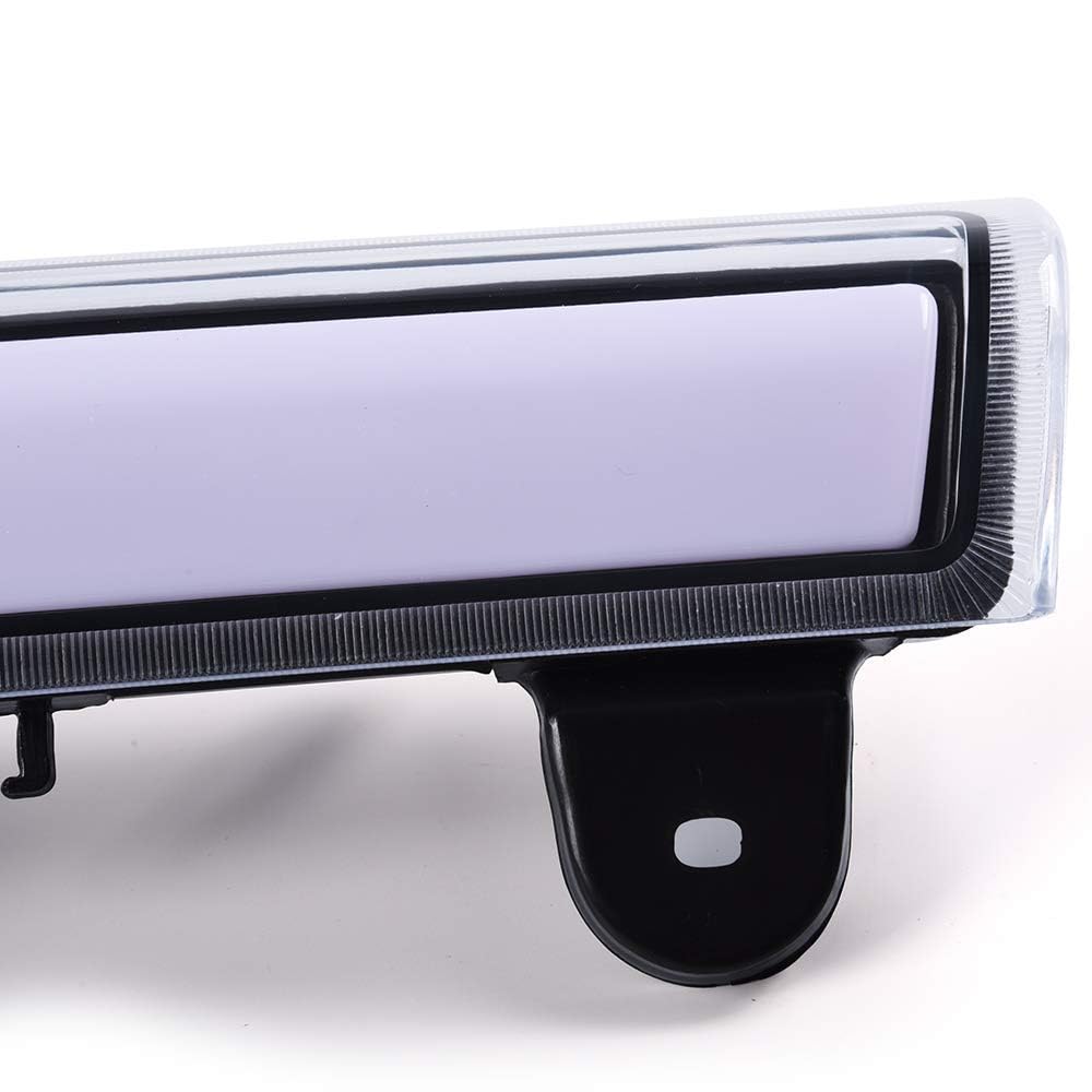 GRAND ORANGE 3rd LED Tail Brake Light Replacement for Chevy Suburban Tahoe GMC Yukon XL 2000-2006 High Mount Stop Tail Lamp White Lens 01 02 03 04 05 - Image 6