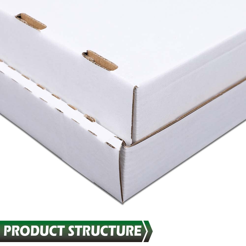 GRAND ORANGE 4 ROW 3200 Count Trading Card Storage Box, Sports & Trading Card Storag, Monster Shoe Box Card Storage Box - Image 7