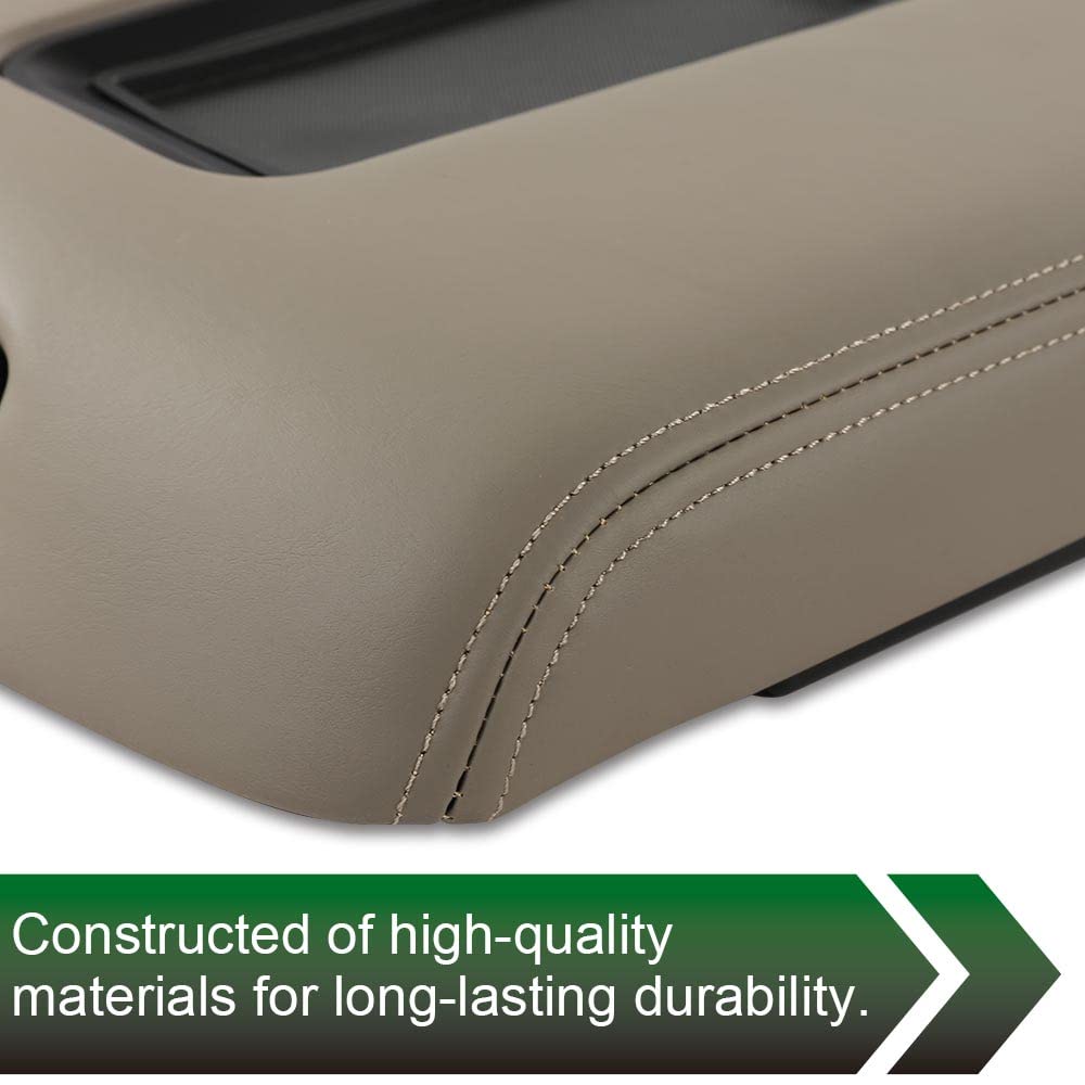 GRAND ORANGE Armrest Cover of Center Console Compatible with Chevy Tahoe Chevy Suburban GMC Yukon GMC Yukon XL L0227083AA,2015-2019 Center Console Armrest Lid - Image 4