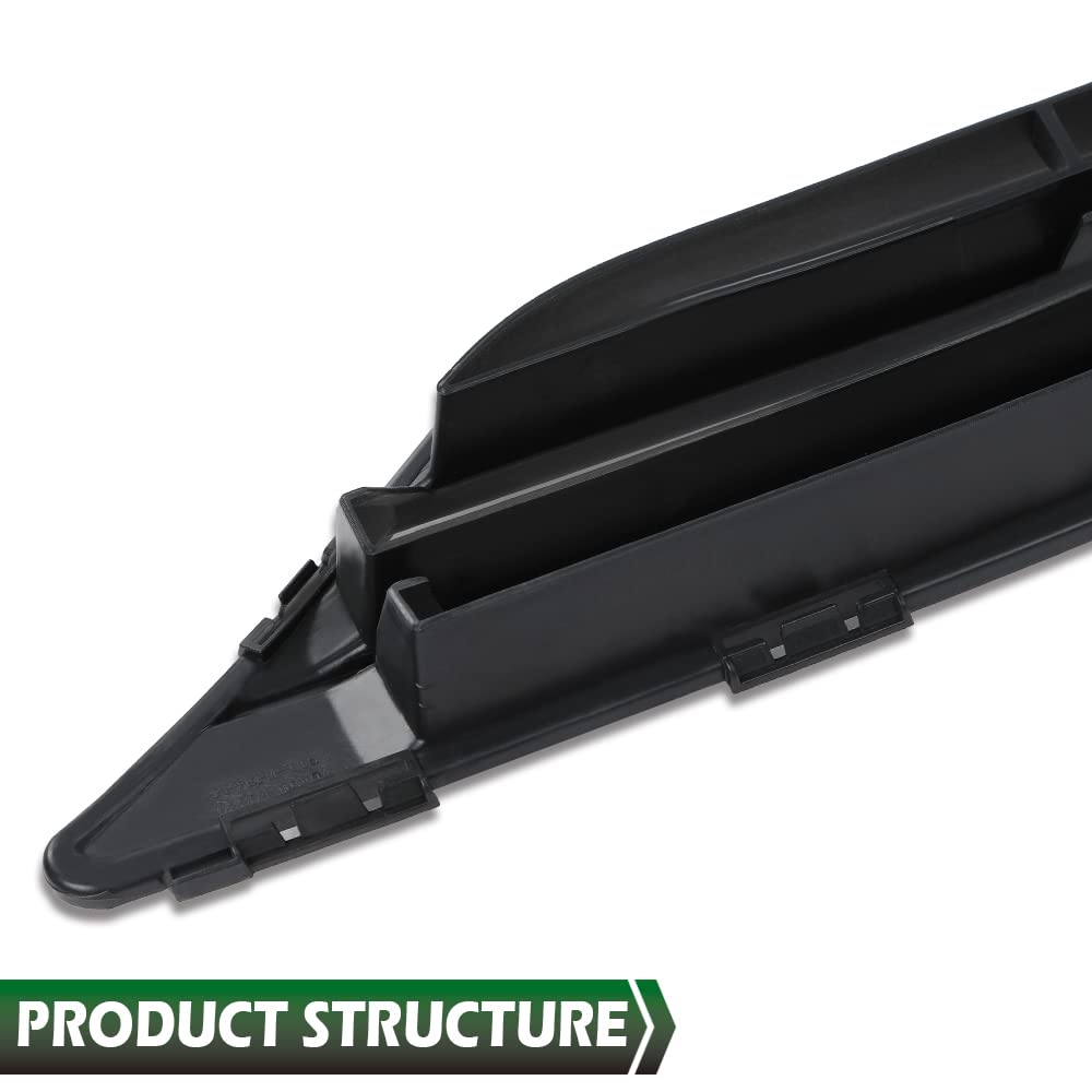 GRAND ORANGE Bumper Grille Lower Insert Compatible with 2017 2018 2019 Nissan Rogue Bumper Grille Black 622546FL0A - Image 7
