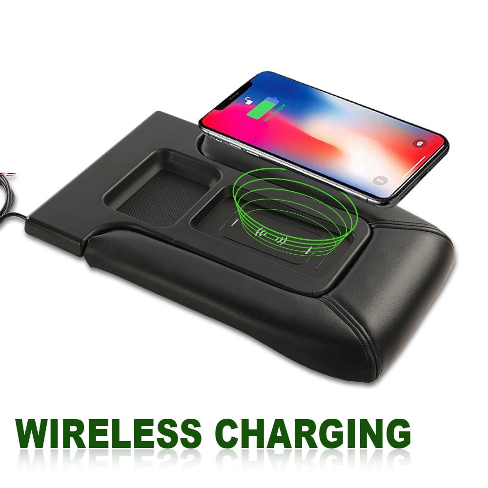 GRAND ORANGE Center Console Lid Repair Kit W/Arm Rest Latch Compatible with GMC Sierra/Yukon/Chevy Silverado/Suburban/Tahoe 1999-2007,19127364 19127365 19127366 - Image 3