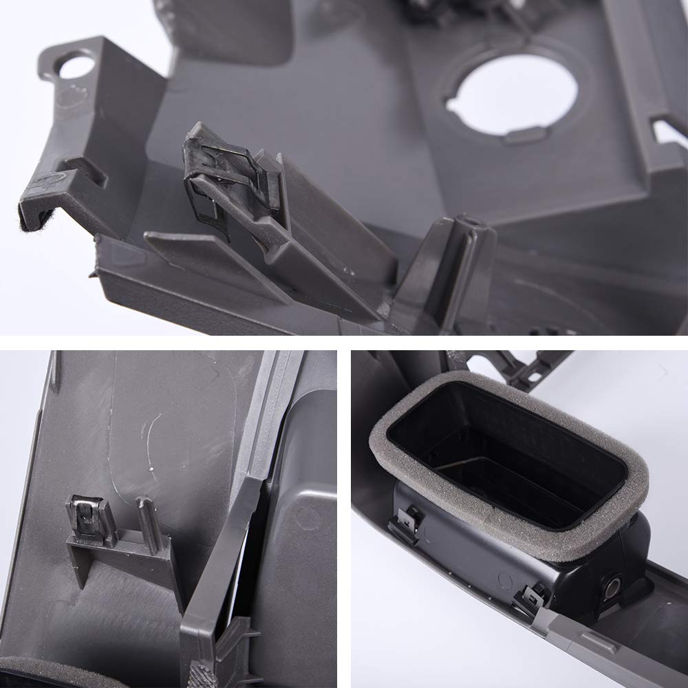 GRAND ORANGE Center Dashboard Radio AC Bezel Compatible with 2004-2006 Nissan Titan (LE, SE) / 2005-2006 Nissan Armada (LE. SE) Gray W/Speaker Bezel 682577S000 - Image 8