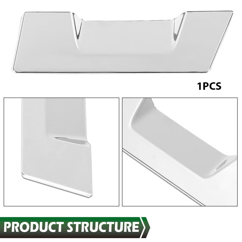 GRAND ORANGE Chrome Snap On Grille Inserts Overlay Grill Cover Compatible with 2016-2018 Chevy Silverado 1500 LT Z71 Only/Fit 2019 1500 LD Old Body(WT, LT, Custom) 3961039403 - Image 7