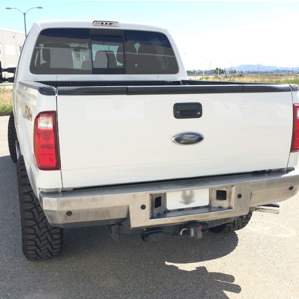 GRAND ORANGE Clear Lens LED Rear Tail Brake Light Compatible with Ford F250 F350 F450 F550 Super Duty 1999-2015 Tail Lamps - Image 7