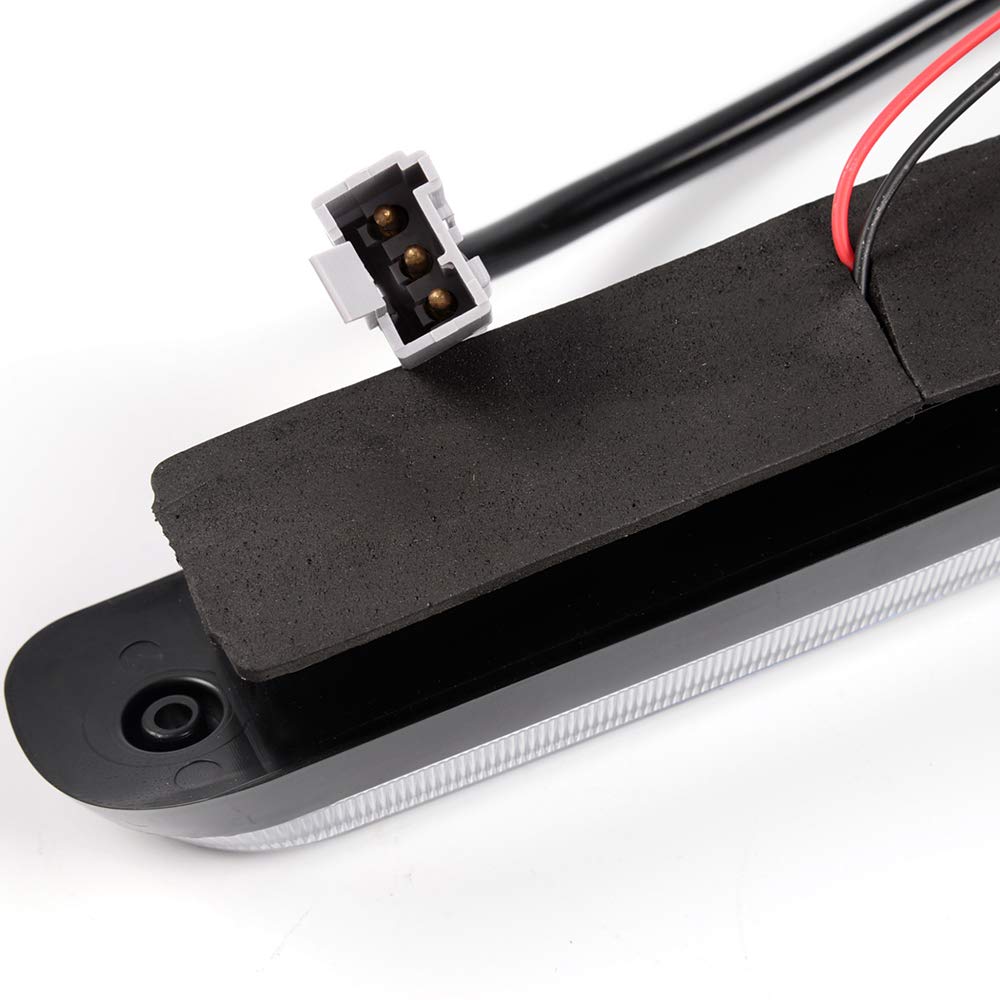 GRAND ORANGE Clear Lens LED Rear Tail Brake Light Compatible with Ford F250 F350 F450 F550 Super Duty 1999-2015 Tail Lamps - Image 8