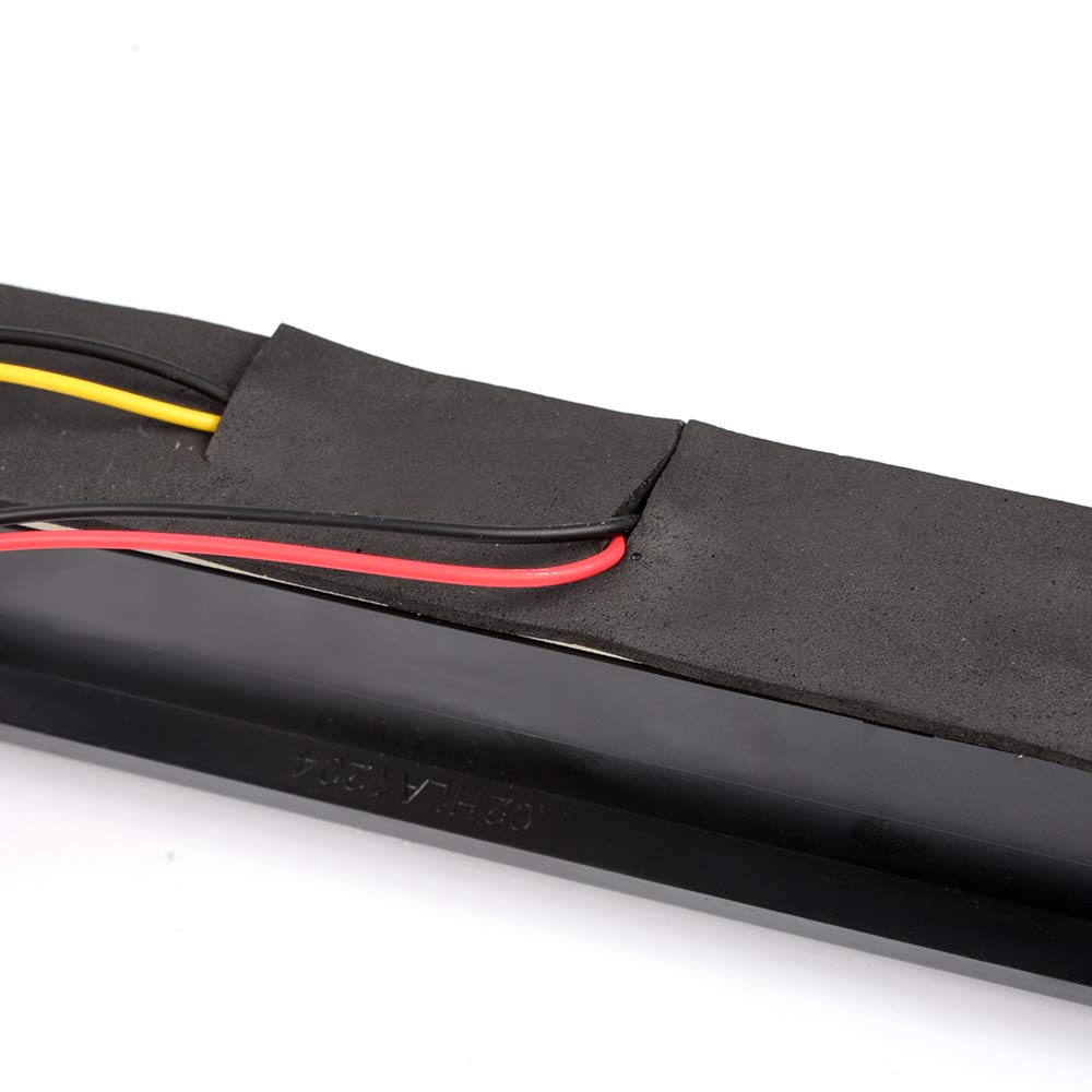 GRAND ORANGE Clear Lens LED Rear Tail Brake Light Compatible with Ford F250 F350 F450 F550 Super Duty 1999-2015 Tail Lamps - Image 9