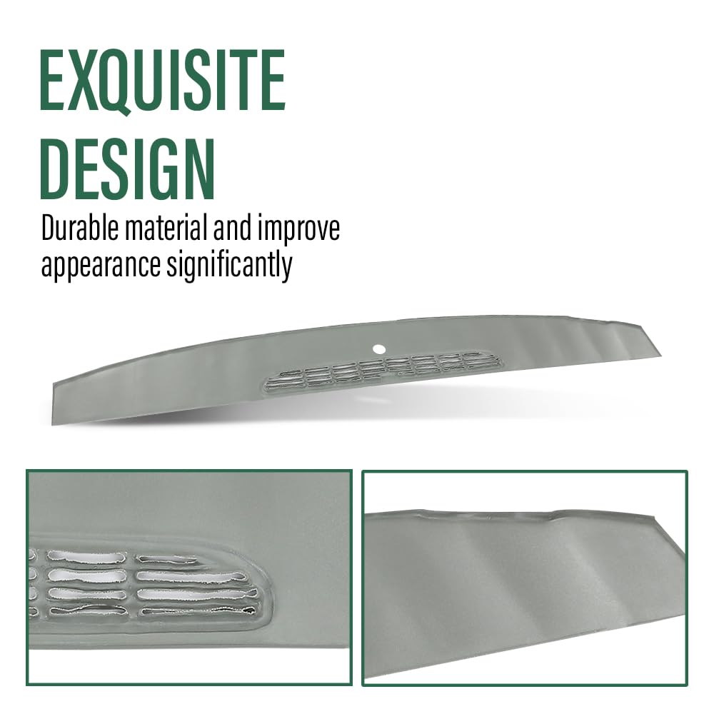 GRAND ORANGE Dashboard Cover Fit Chevy Tahoe Avalanche Suburban & GMC Yukon/XL/Denal & Cadillac Escalade 2007-2014 Dash Cover Gray - Image 4