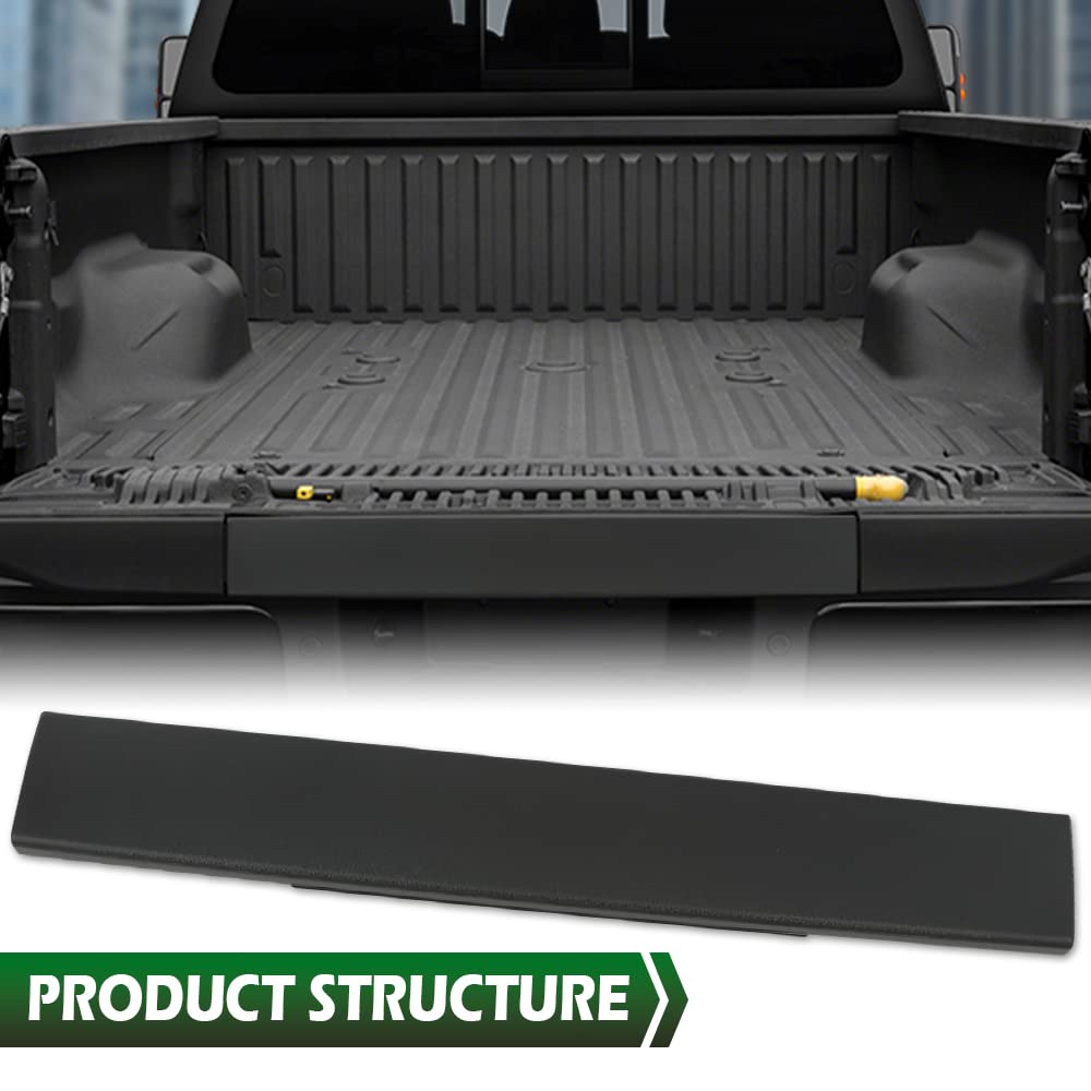 GRAND ORANGE Flexible Step Tailgate Molding Compatible with Ford F250 F350 2011 2012 2013 2014 2015 2016 Black - Image 9