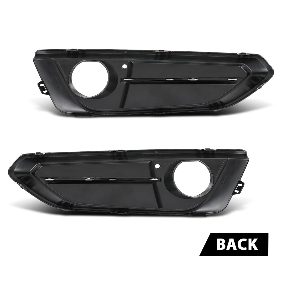 GRAND ORANGE Front Fog Light Cover Left & Right Black Fit BMW 228i /228i xDrive Base 2014-2016, Fit 230i / 230i xDrive Base 2017-2021, For Sport Line Model 51117343731 51117343732 BM1039163 BM1038163 - Image 9