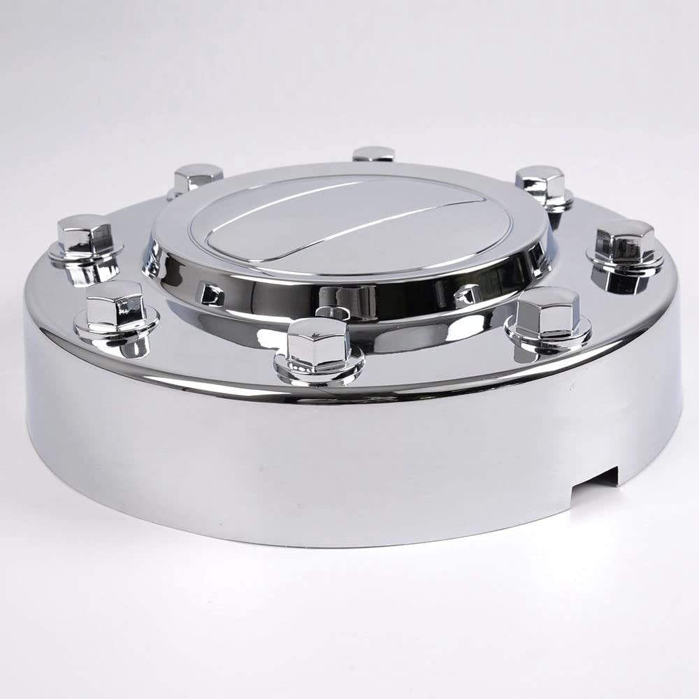 GRAND ORANGE Front Wheel Center Caps Compatible with 2011-2016 Dodge Ram 3500 1 ton Dually 10-Hole Aluminum Front Wheels(Alcoa Wheels) 560-2414 - Image 5