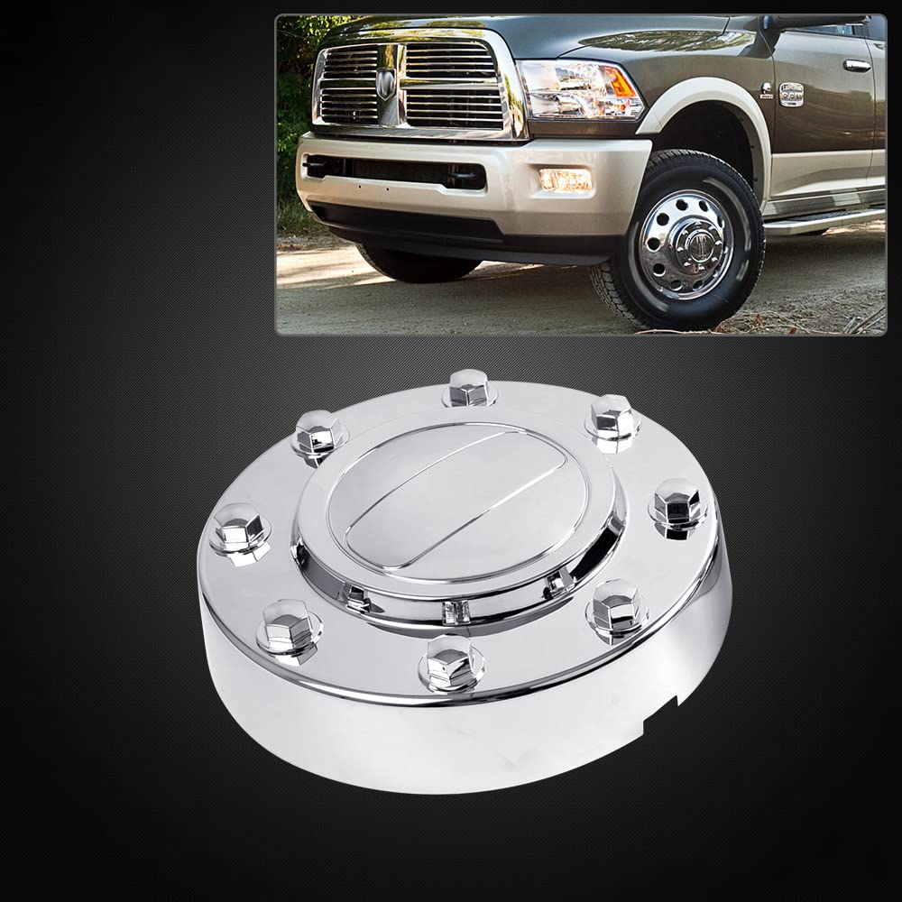GRAND ORANGE Front Wheel Center Caps Compatible with 2011-2016 Dodge Ram 3500 1 ton Dually 10-Hole Aluminum Front Wheels(Alcoa Wheels) 560-2414 - Image 8