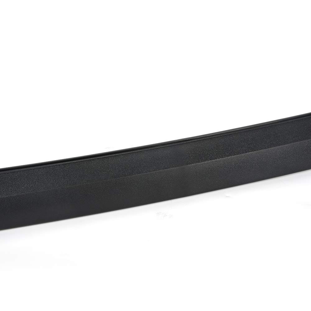 GRAND ORANGE Hood Molding Trim Moulding Black Compatible with GMC Sierra 1500 2500 2007-2013 Truck 10385157 GM1235110 - Image 8