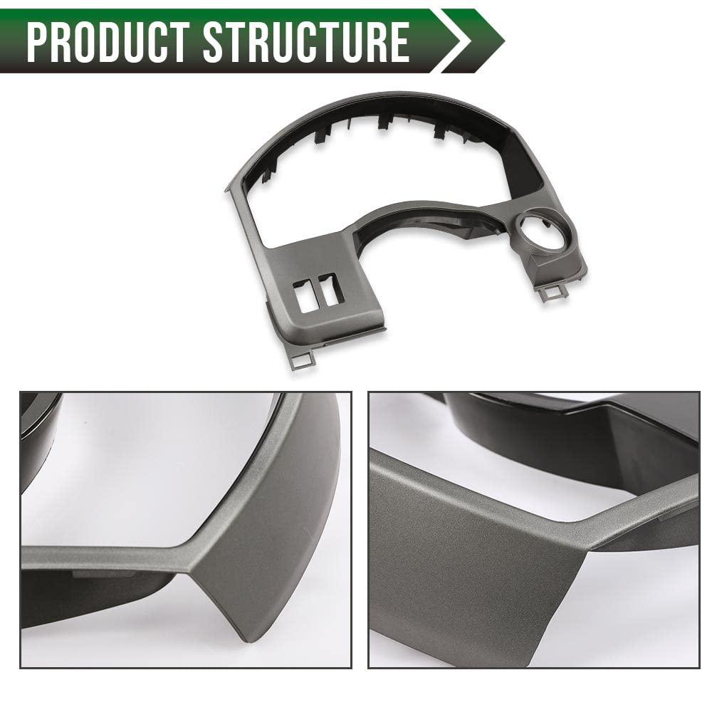 GRAND ORANGE Instrument Cluster Dash Panel Gauge Cover Bezel Trim Compatible with Nissan Titan 2004 2005 2006 /Fit Nissan Armada 2004-2006 Dash Panel 68240-7S000 - Image 8