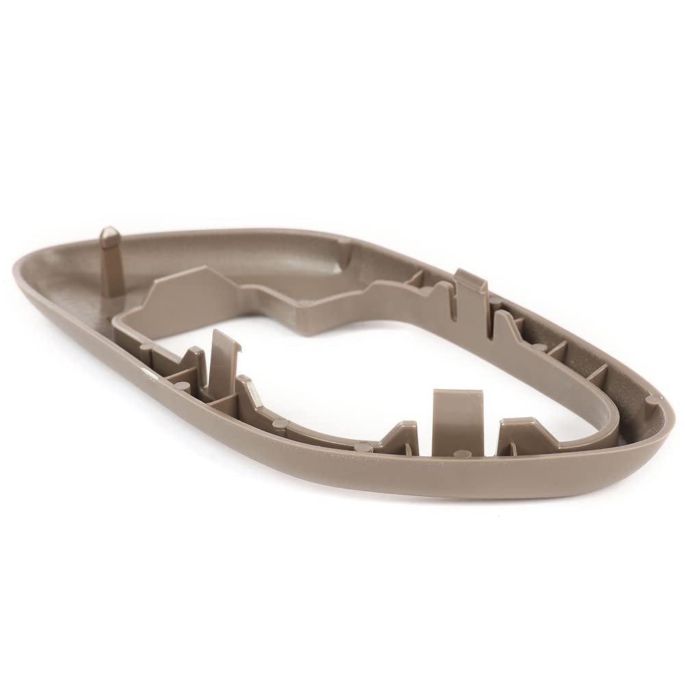 GRAND ORANGE Interior Door Handle Trim Bezel 2pcs Compatible with Chevy Tahoe GMC Yukon Suburban C1500 C2500 K1500 K2500 K3500 1995-2002 15708082 15708081 Brown - Image 4