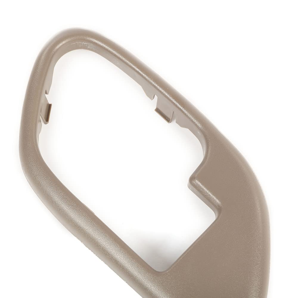 GRAND ORANGE Interior Door Handle Trim Bezel 2pcs Compatible with Chevy Tahoe GMC Yukon Suburban C1500 C2500 K1500 K2500 K3500 1995-2002 15708082 15708081 Brown - Image 5