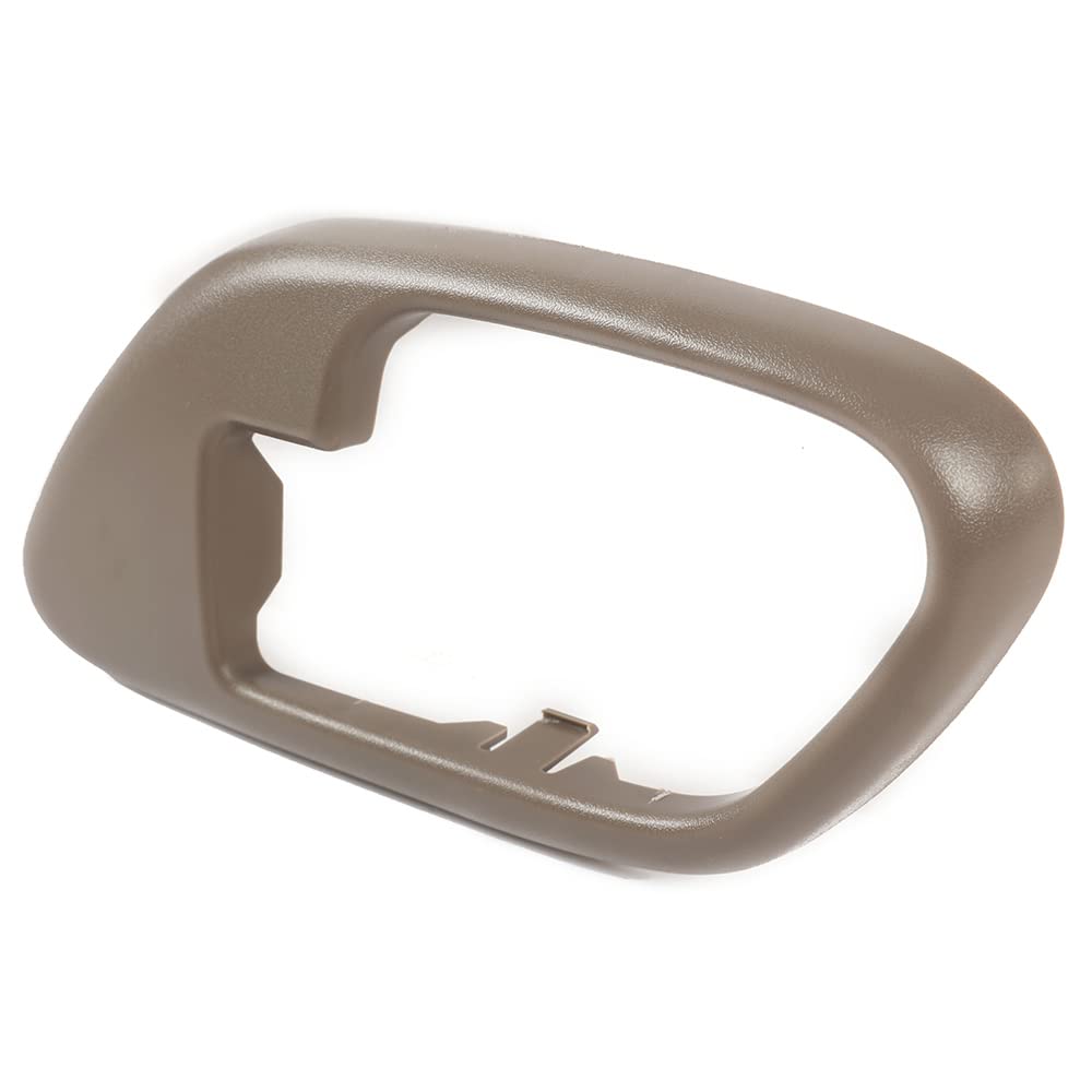 GRAND ORANGE Interior Door Handle Trim Bezel 2pcs Compatible with Chevy Tahoe GMC Yukon Suburban C1500 C2500 K1500 K2500 K3500 1995-2002 15708082 15708081 Brown - Image 6