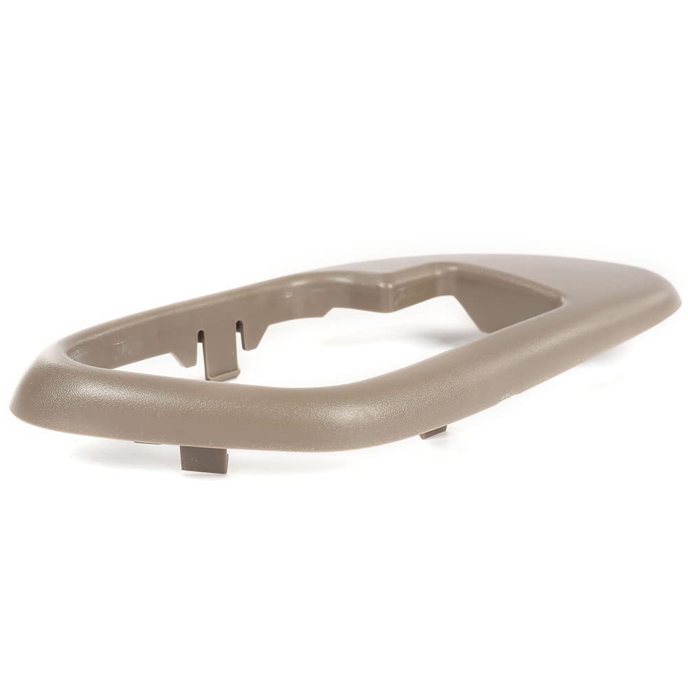 GRAND ORANGE Interior Door Handle Trim Bezel 2pcs Compatible with Chevy Tahoe GMC Yukon Suburban C1500 C2500 K1500 K2500 K3500 1995-2002 15708082 15708081 Brown - Image 9