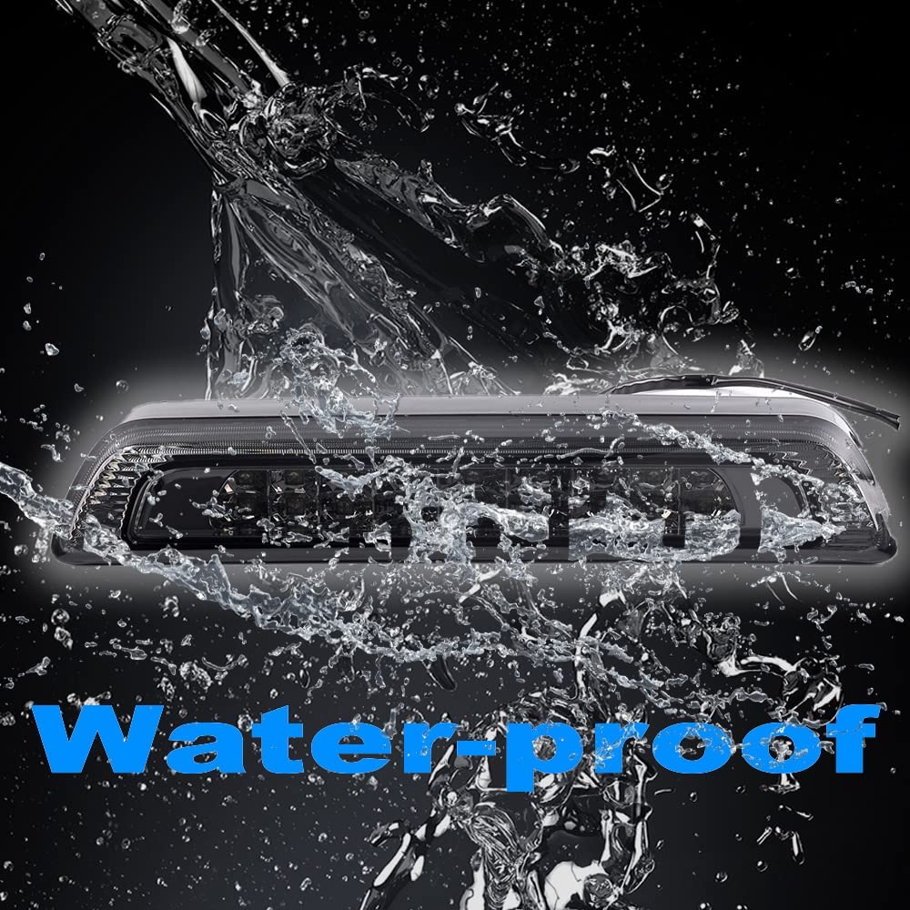 GRAND ORANGE LED Black 3rd Brake Light Compatible With Toyota Tundra V8 2007-2016 Truck 3rd Brake Light Lamp 08 09 10 11 12 13 14 15 - Image 5