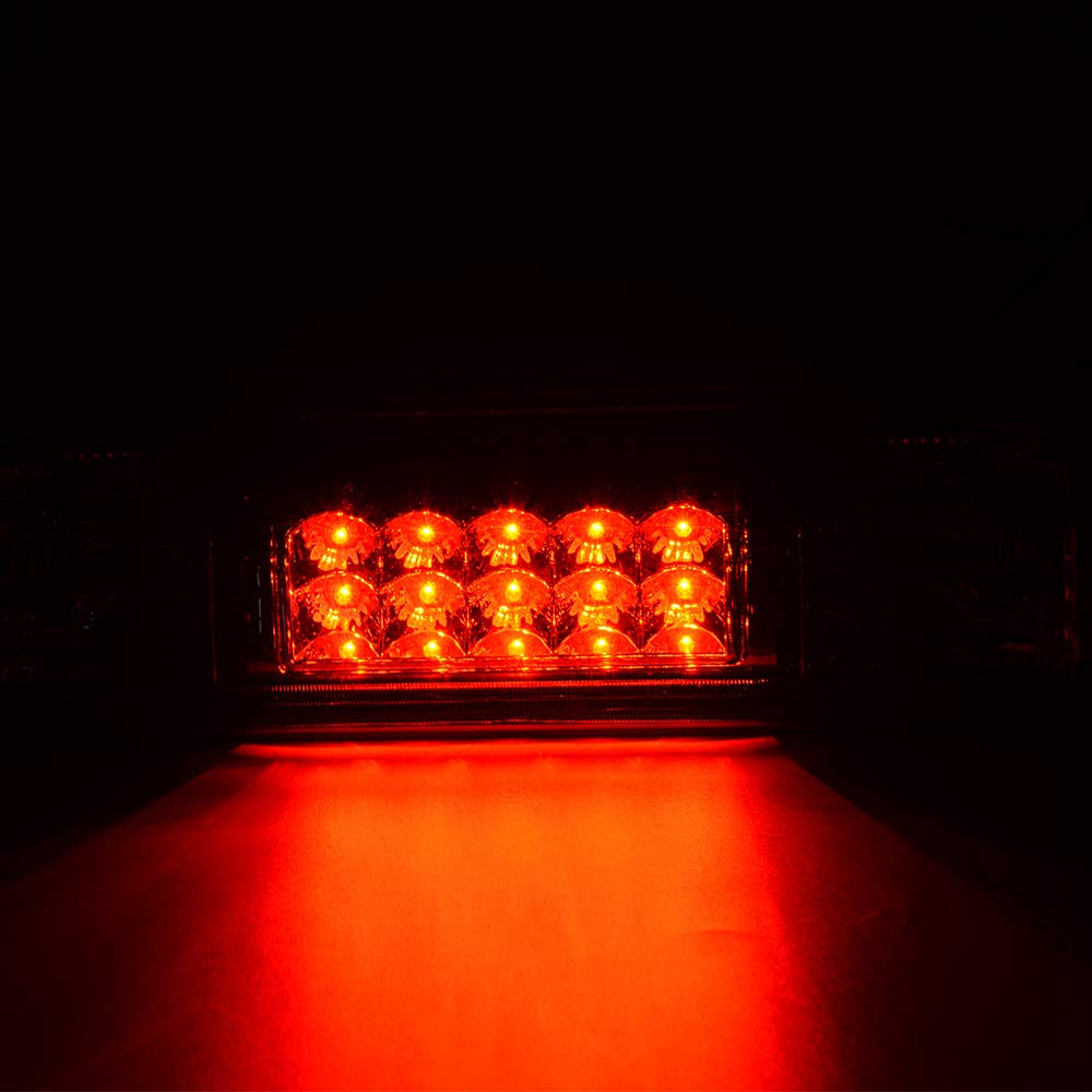 GRAND ORANGE LED Third Brake Light Compatible with Ford F150 2004-2008 /Fit Ford Explorer Sport Trac 2007-2010 /Fit Ford Lobo 2004-2008 Rear High Mount Cargo Tail Roof Light Lamp - Image 6