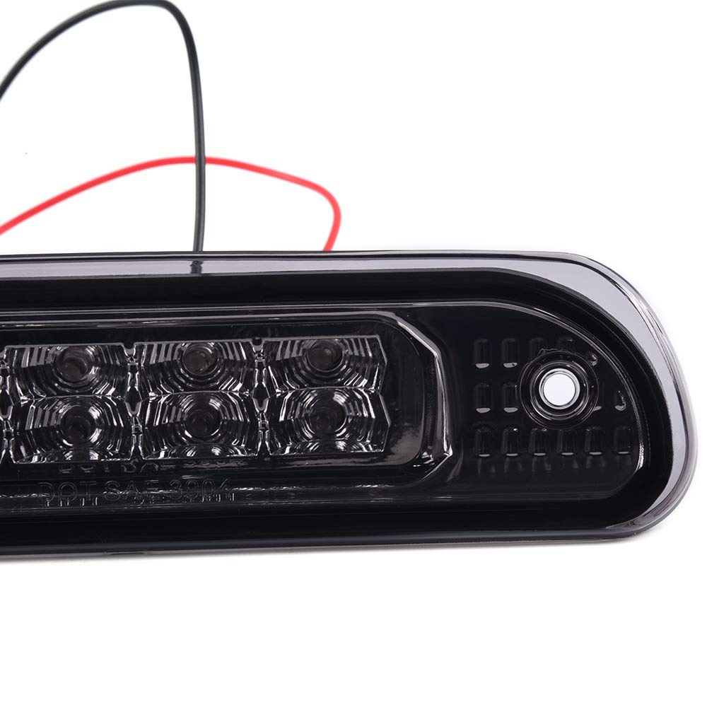 GRAND ORANGE LED Third Brake Light Compatible with Jeep Grand Cherokee 99-04 Tail Light Smoke Lens - Image 4