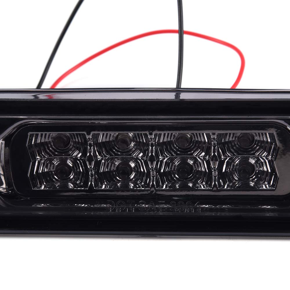 GRAND ORANGE LED Third Brake Light Compatible with Jeep Grand Cherokee 99-04 Tail Light Smoke Lens - Image 6