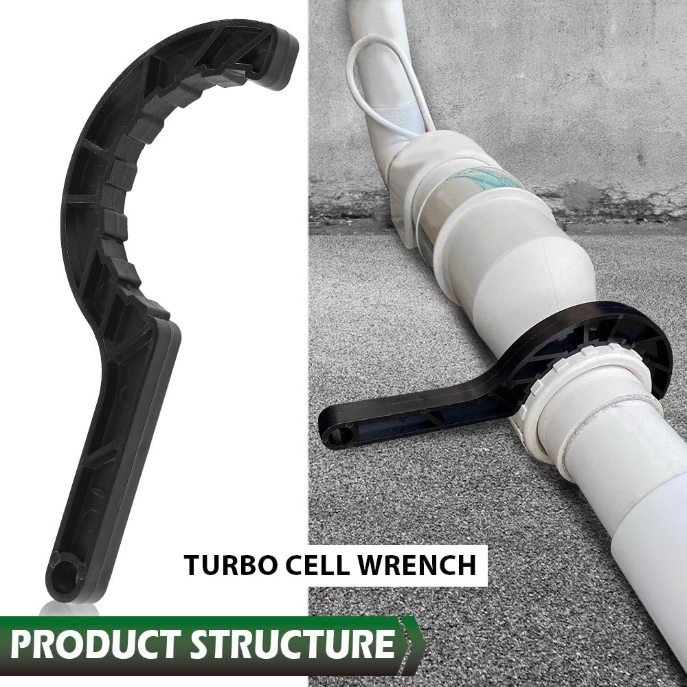 GRAND ORANGE Pool Salt Cell Wrench Compatible with Hayward Turbo Cell/Fit for Hayward GLX-Cell 2″ Union - Image 8