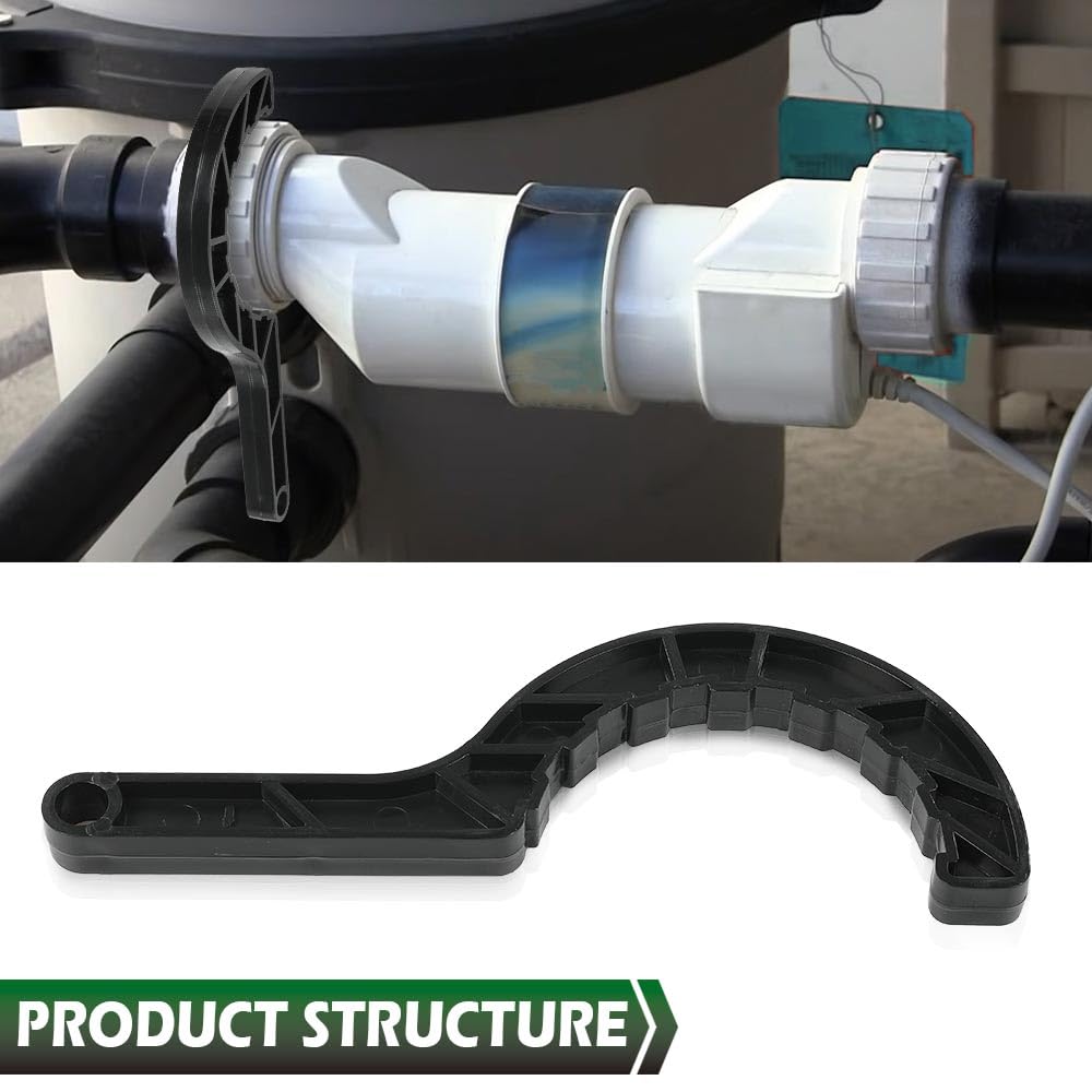 GRAND ORANGE Pool Salt Cell Wrench Compatible with Hayward Turbo Cell/Fit for Hayward GLX-Cell 2″ Union - Image 9