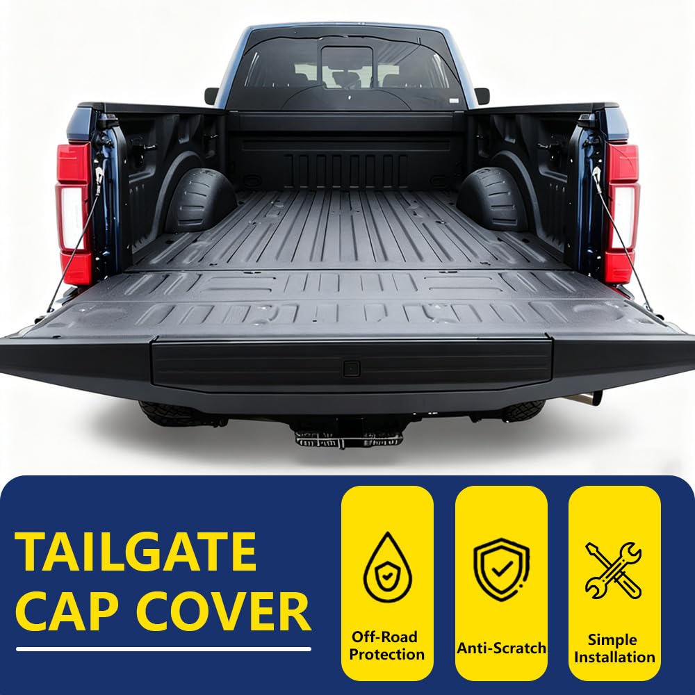 GRAND ORANGE Tailgate Cap Molding Compatible with Ford F250 F350 Super Duty 2017 2018 2019 2020 (Fit for Models Integrated Tailgate Step ONLY) 324099266144 - Image 7