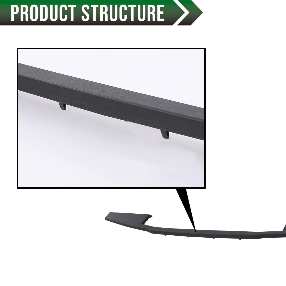 GRAND ORANGE Tailgate Cap Molding Compatible with Ford F250 F350 Super Duty 2017 2018 2019 2020 (Fit for Models Integrated Tailgate Step ONLY) 324099266144 - Image 8