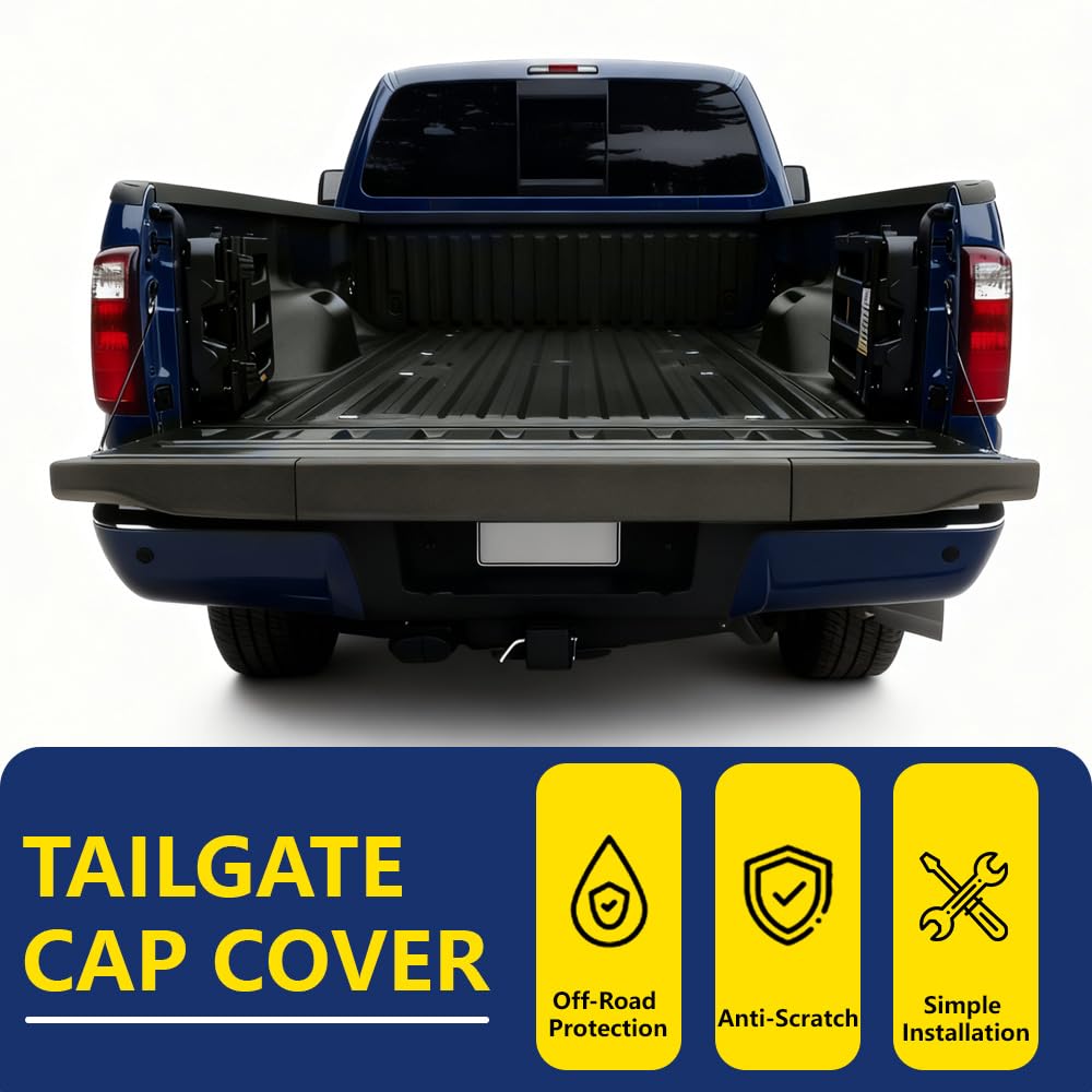 GRAND ORANGE Tailgate Molding 3pc Set Compatible with Ford F250 & F350 King Ranch 2011 2012 2013 2014 2015 2016 - Image 4