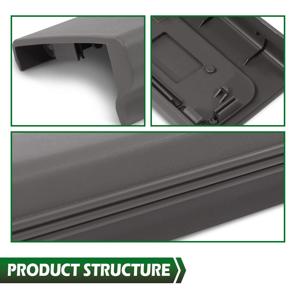 GRAND ORANGE Tailgate Molding 3pc Set Compatible with Ford F250 & F350 King Ranch 2011 2012 2013 2014 2015 2016 - Image 9