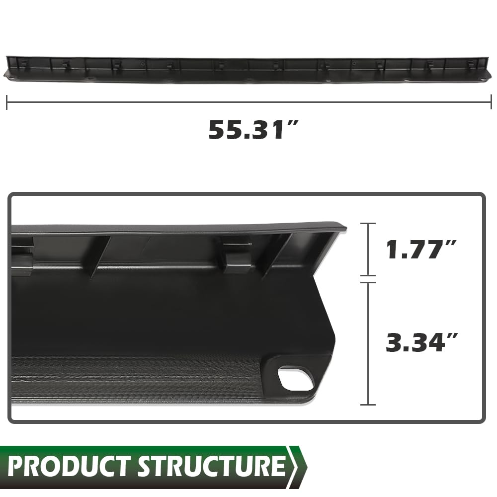 GRAND ORANGE Tailgate Molding Cap Cover Compatible with Toyota Tacoma 2005-2015 2006 2007 2008 2009 2010 2011 2012 2013 2014 2015 Tailgate Cover Molding Top Cap Protector TO1904100 - Image 3