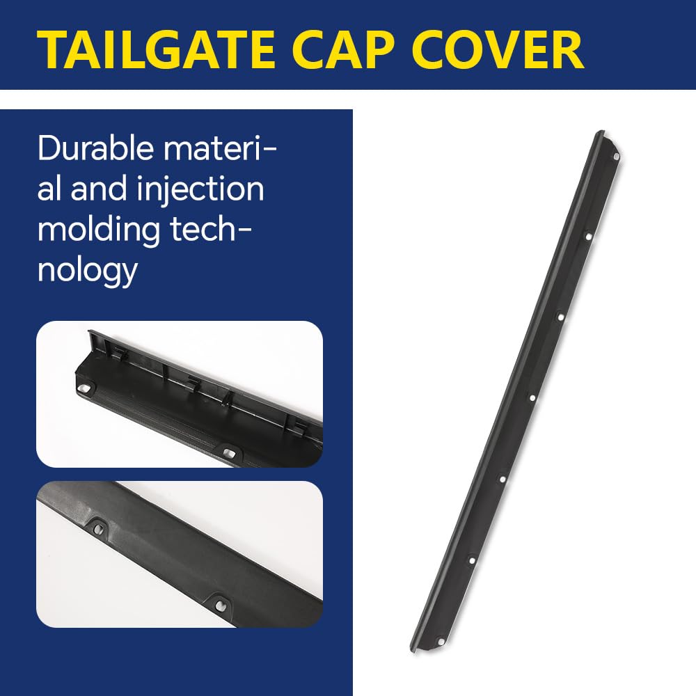 GRAND ORANGE Tailgate Molding Cap Cover Compatible with Toyota Tacoma 2005-2015 2006 2007 2008 2009 2010 2011 2012 2013 2014 2015 Tailgate Cover Molding Top Cap Protector TO1904100 - Image 7
