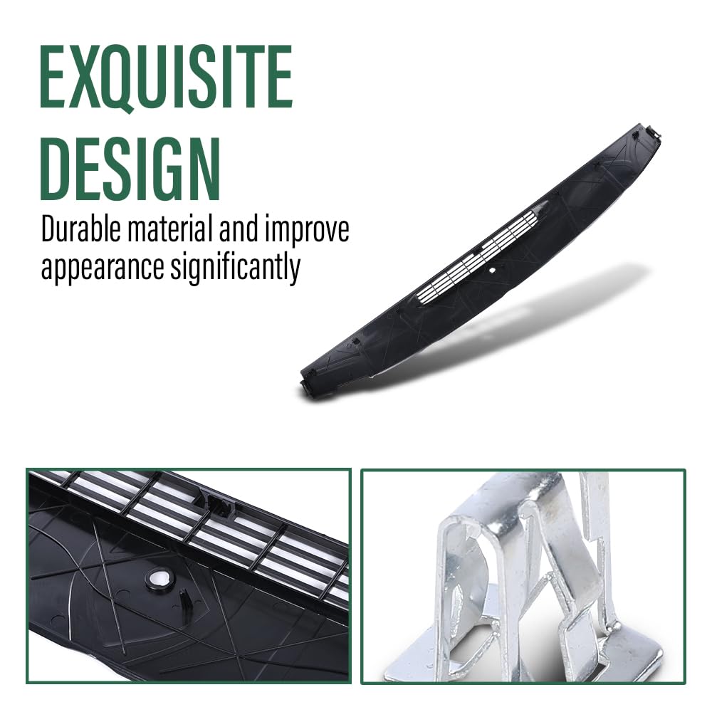 GRAND ORANGE Upper Dash Panel Compatible with Chevy Silverado/suburban/Tahoe/Fit GMC Sierra/Yukon/Avalanche/Cadillac Escalade 2007-2013 Black Dashboard 15845046 25903822 15893133 - Image 5