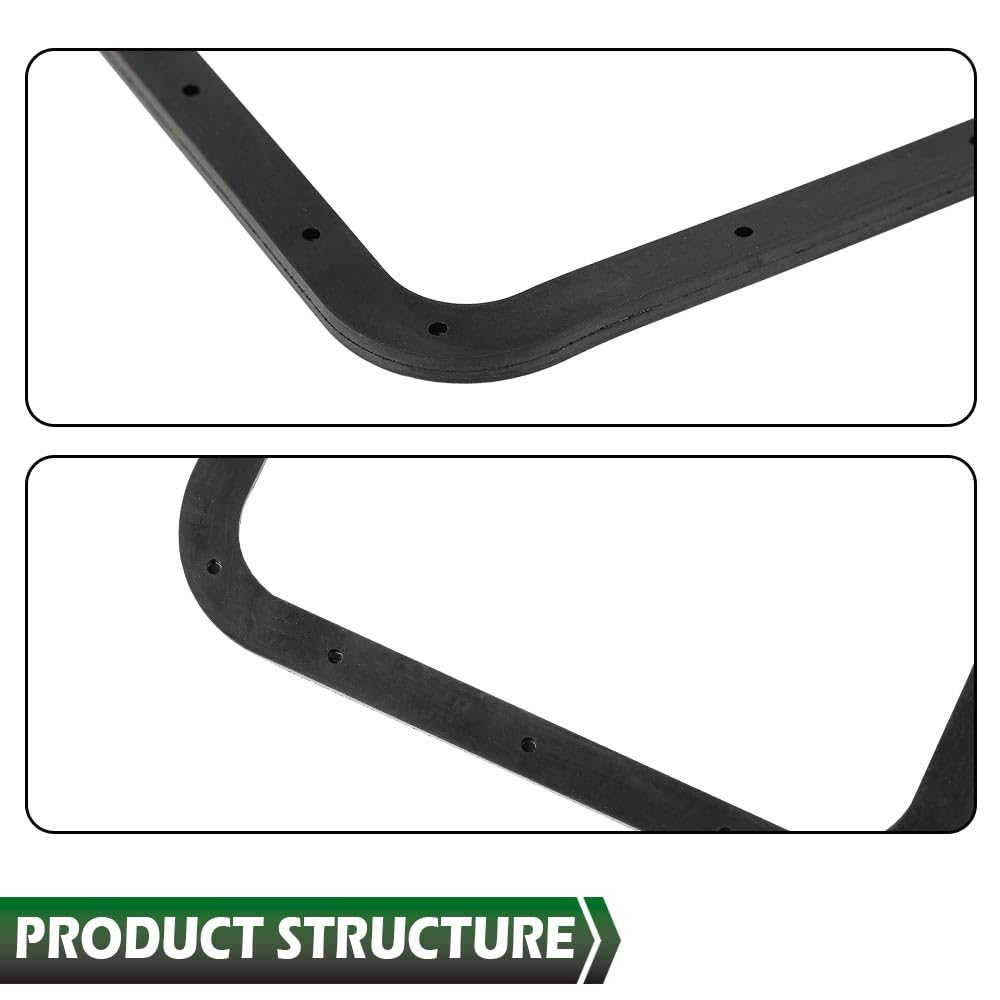 GRAND ORANGE Valve Cover Gaskets Compatible with SBC Chevy 305 327 350 383 400 Engines 7484BOX - Image 7