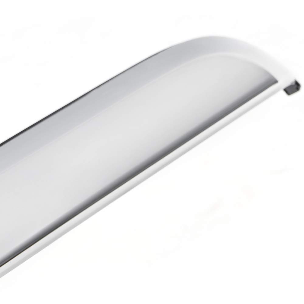 Truck Hood Molding Trim Moulding Chrome Compatible wIith GMC Sierra 1500 2500HD 3500HD 2007-2013 GM1235109, 10385156 - Image 7