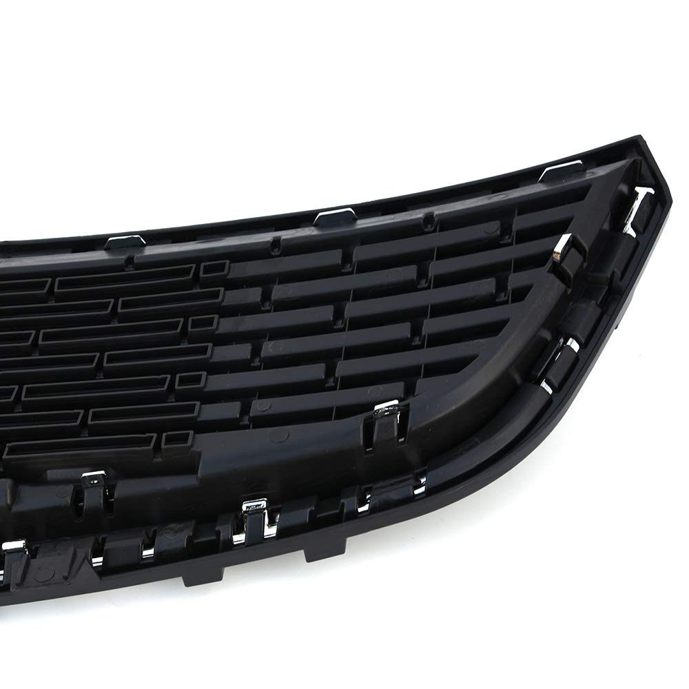 VRracing Front Bumper Lower Grille Compatible for Chevy Cruze 2015 ABS Chrome Honeycomb Mesh Grill Black - Image 5