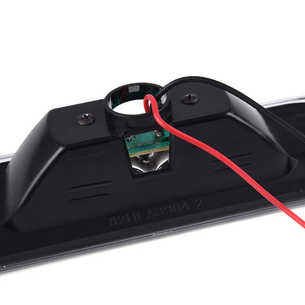 VRracing LED 3rd Brake Tail Brake Light Rear High Mount Tail Stop Lamp Compatible For Jeep Grand Cherokee 1999-2004 Clear Lens - Image 4