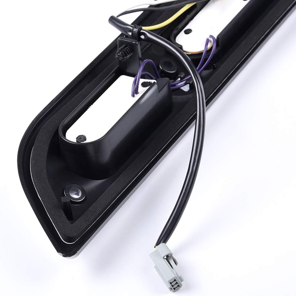 VRracing LED Third Brake Lights Cargo Lamp Center High Cap Mount Tail Light Chrome Housing Compatible For Ford F-150 F150 2015-2019 2016 2017 2018 - Image 4