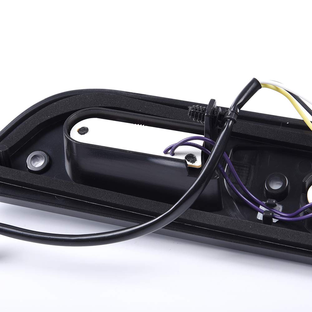 VRracing LED Third Brake Lights Cargo Lamp Center High Cap Mount Tail Light Chrome Housing Compatible For Ford F-150 F150 2015-2019 2016 2017 2018 - Image 7